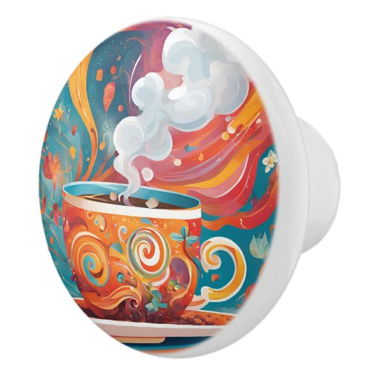 Whimsikaffee Keramikknauf (Rechts)