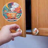 Whimsikaffee Keramikknauf