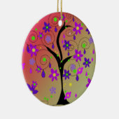 Whimsikalbaum Keramik Ornament (Rechts)