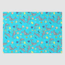 Whimsikale Badelücher und farbenfrohe Fische