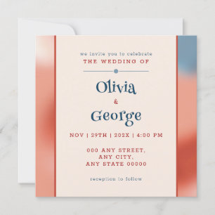 Whimsikale Blasen der Liebe: Märchenhafte Hochzeit Einladung