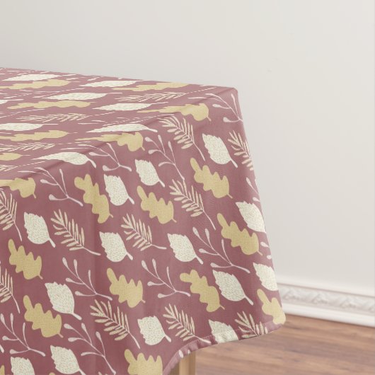 Whimsikale Blätter Tischdecke (Beispiel)