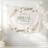 Whimsikale Garden & Bows Brautparty Wandteppich