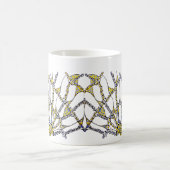 Whimsikale Tasse (Doodle - von Hand gezeichnet) (Mittel)