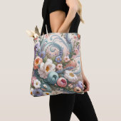 Whimsikale Wirbel in Pastel Tasche (Von Nahem)