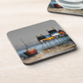 Whimsikale Würzkappen - harter Kunststoff-Unterset Getränkeuntersetzer (Linke Seite)