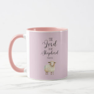 Whimsikaler Herr ist mein Hirte Psalm 23:1 Tasse