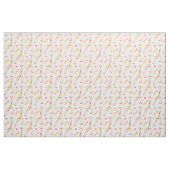 Whimsikaler Individuelle Name und Giraffe Stoff (Yard (91,4 cm))
