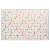 Whimsikaler Individuelle Name und Giraffe Stoff (Fat Quarter (45,7 x 55,9 cm))