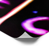 Whimsikaler Verzierter Baum Poster (Ecke)