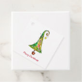 Whimsikaler Weihnachtsbaum Geschenkanhänger (Beispiel)