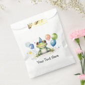 Whimsikalgrüner Frosch mit Ballons Geschenktütchen (Versiegelt)