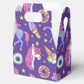Whimsikalische Fusion von Unicorns, Donuts, Eiscre Geschenkschachtel (Geöffnet)