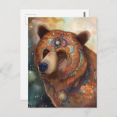 Whimsikbraun Postkarte (Vorne/Hinten)