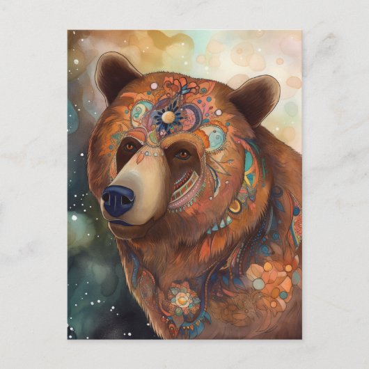 Whimsikbraun Postkarte (Vorderseite)