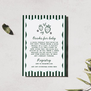 Whimsikbücher für die Babybibliothek Begleitkarte