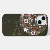 Whimsikfarbene Frühlingsblumen Pop Baumart Natur Case-Mate iPhone Hülle (Rückseite (Horizontal))