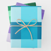 Whimsikfarbene Frühlingsplätze, Osterplatten. Geschenkpapier Set (Beispiel)