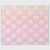 Whimsikfarbene Rose 2 Geschenkpapier (Flach)