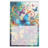 Whimsikfarbige Schmetterlinge Kalender (Jan 2026)