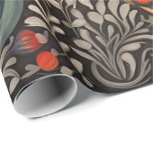 Whimsikfarbiges Otomi-Muster Geschenkpapier (Rolleneckpunkt)