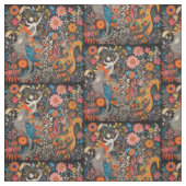 Whimsikfarbiges Otomi-Muster Stoff (Muster)