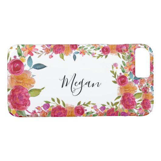 Whimsikfloral Case-Mate iPhone Hülle (Rückseite (Horizontal))