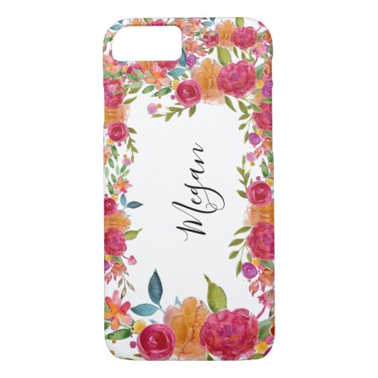 Whimsikfloral Case-Mate iPhone Hülle (Rückseite)