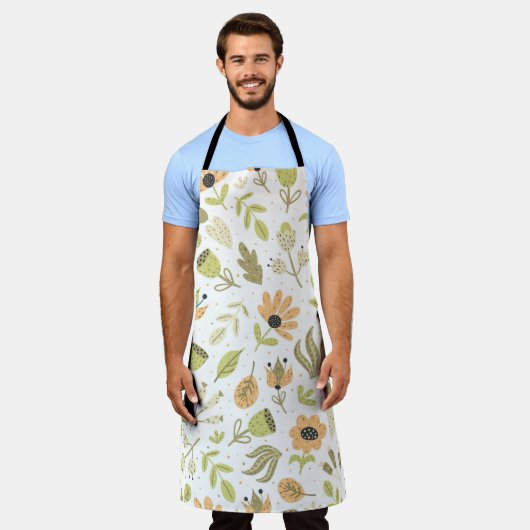 Whimsikfloral Schürze (Getragen)