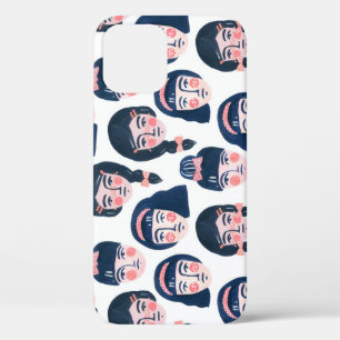 Whimsikfrauen: Cartoon Face Art Case-Mate iPhone Hülle