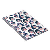 Whimsikfrauen: Cartoon Face Art Notizblock (Rechte Seite)