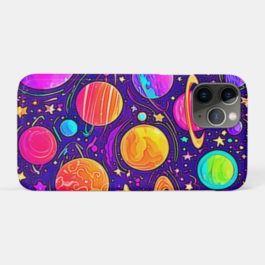 Whimsikgalaxie in Soft Hues Case-Mate iPhone Hülle (Rückseite (Horizontal))