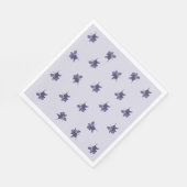 Whimsikgarten-Wildblume Serviette (Ecke)