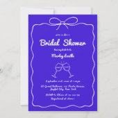 Whimsikhandgezeichnet Quirky Modernes Brautparty Einladung (Vorderseite)