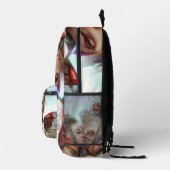 Whimsikische Alien Romance Bedruckter Rucksack (Rechts)