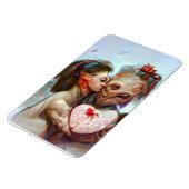Whimsikische Alien Romance Magnet (Linke Seite)
