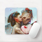 Whimsikische Alien Romance Mousepad (Mit Mouse)