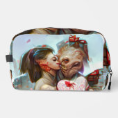 Whimsikische Alien Romance Waschbeutel (Vorderseite)