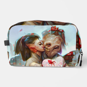 Whimsikische Alien Romance Waschbeutel