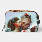 Whimsikische Alien Romance Waschbeutel (Rückseite)