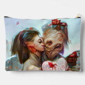 Whimsikische Alien Romance Zubehörtasche (Rückseite)