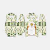 Whimsikische Blume Daisy Baby Shower Geschenkschachtel (Ungefaltet)