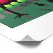 Whimsikische Nonnen "at the Beach" Art Poster (Ecke)