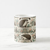 Whimsikischer Igel Haven: Viktorianisch Kaffeetasse (Mittel)
