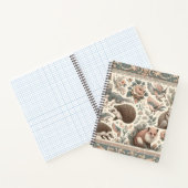 Whimsikischer Igel Haven: Viktorianisch Notizblock (Innenseite)