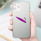 Whimsikisches Eichhörnchen Aufkleber (Telefon)
