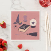 Whimsikisches rosa Party Serviette (Beispiel)