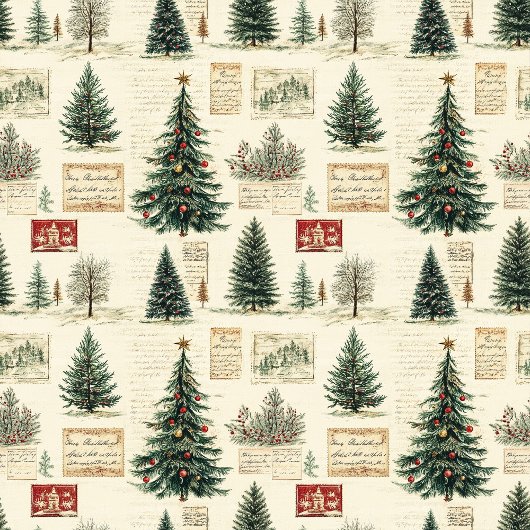 Whimsikisches Vintages Tischdecken in gedämpften f