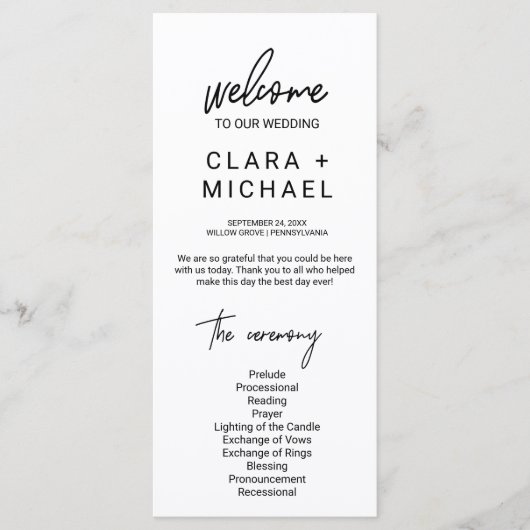 Whimsikkalligrafie Programm (Vorderseite)