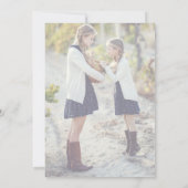 Whimsikkalligraphie | 2 Weihnachten in verblassten (Rückseite)